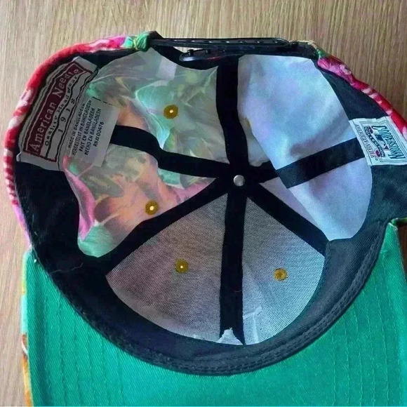 LA Dodgers floral SnapBack adult hat colorful American needle - Picture 10 of 12